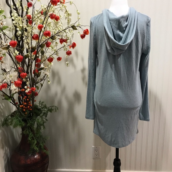 SZ SMALL & LARGE -SUPER SOFT OPEN CARDIGAN W HOOD - Picture 8 of 9